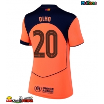 Camisa de Futebol Barcelona Dani Olmo #20 Equipamento Alternativo Mulheres 2025-26 Manga Curta